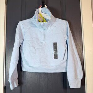 All in Motion/Long Sleeve Relaxed Fit Sweatshirt/Light Blue/Girls/Size-M(8)/NWT
